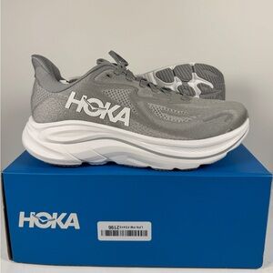 HOKA One One Clifton 10 Men’s 1162030 STLLR Stellar Grey Stardust Size 8.5D